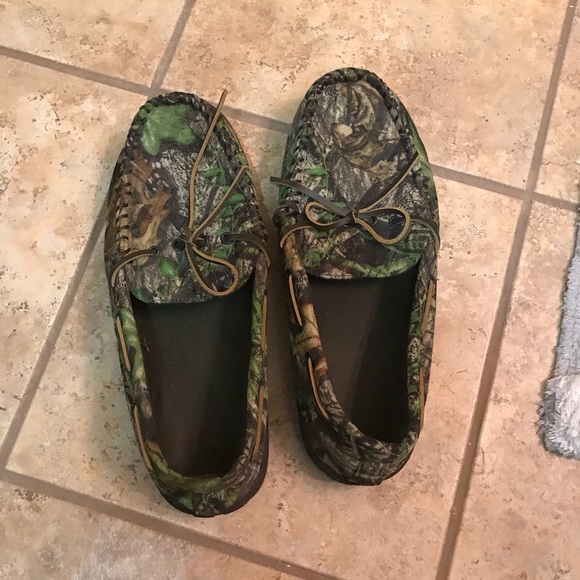 men's camouflage slippers